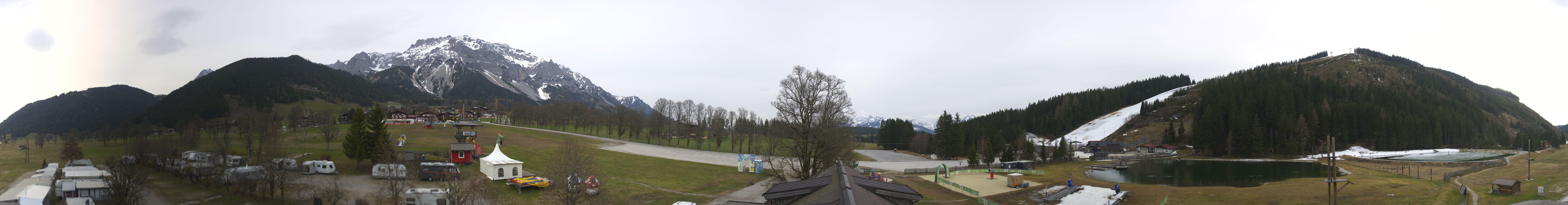 Archived image Webcam Camping Ramsau Beach (Schladming-Dachstein)