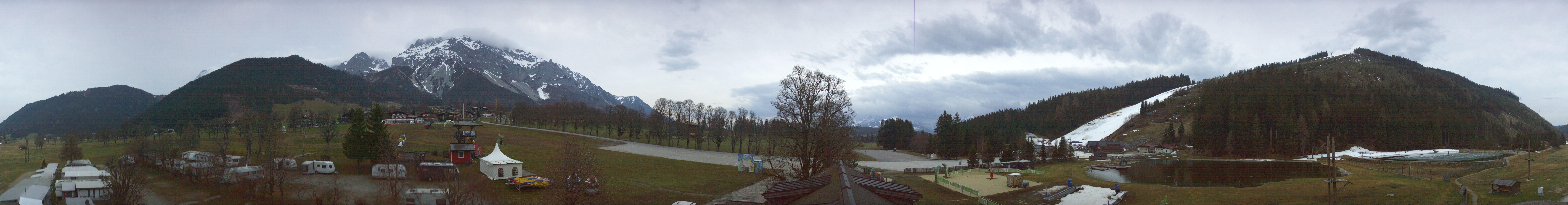 Archived image Webcam Camping Ramsau Beach (Schladming-Dachstein)