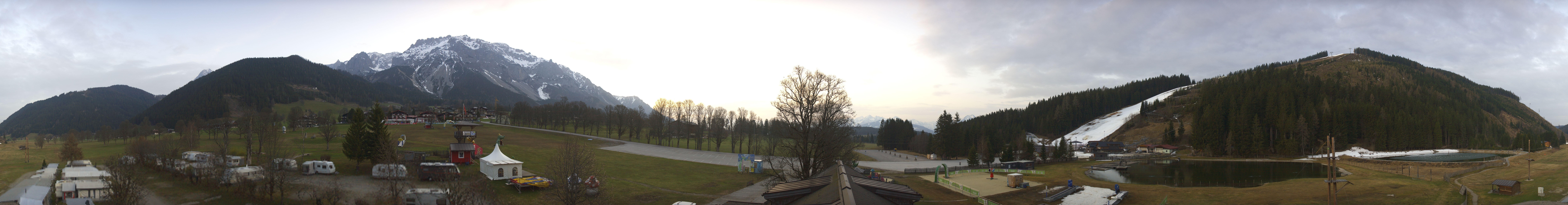 Archived image Webcam Camping Ramsau Beach (Schladming-Dachstein)