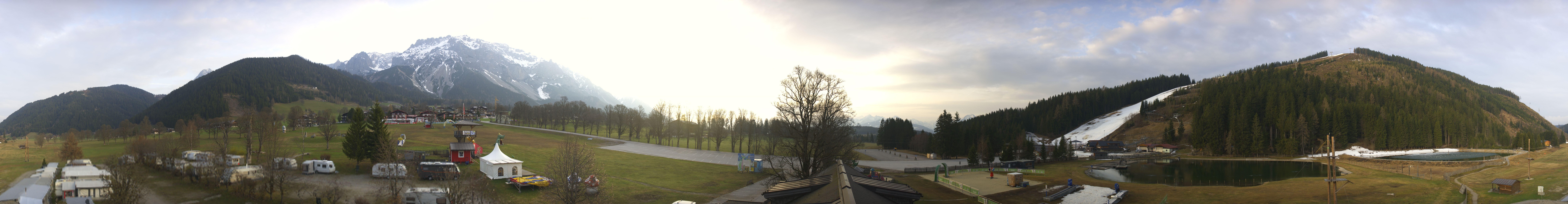 Archived image Webcam Camping Ramsau Beach (Schladming-Dachstein)