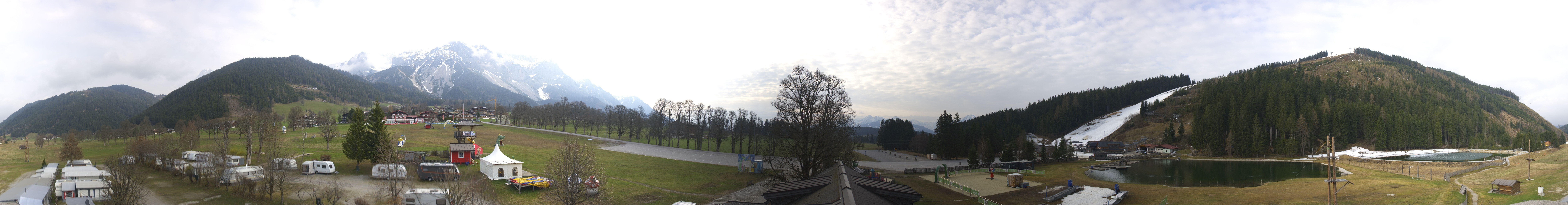 Archived image Webcam Camping Ramsau Beach (Schladming-Dachstein)