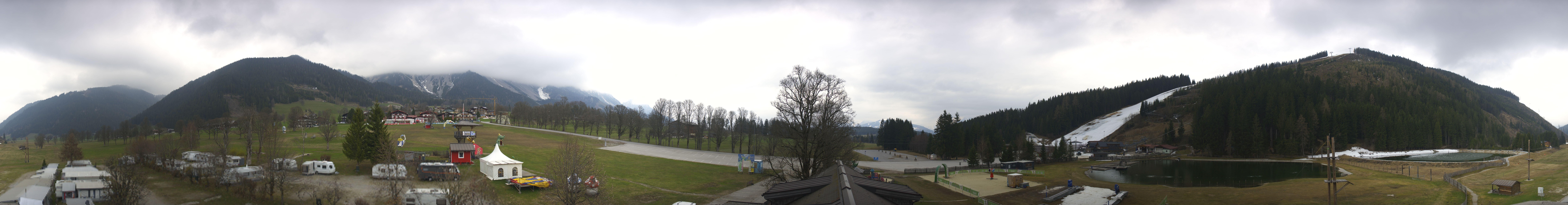 Archived image Webcam Camping Ramsau Beach (Schladming-Dachstein)