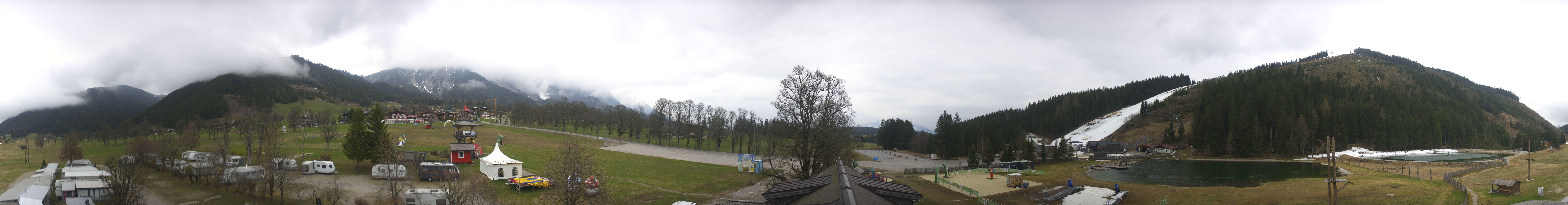 Archived image Webcam Camping Ramsau Beach (Schladming-Dachstein)