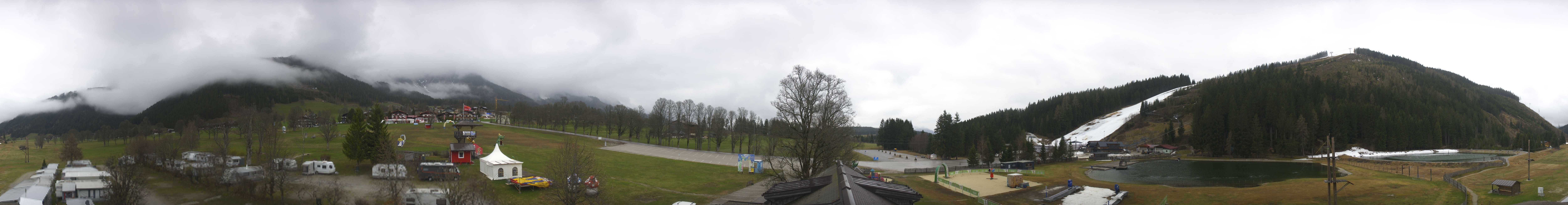 Archived image Webcam Camping Ramsau Beach (Schladming-Dachstein)