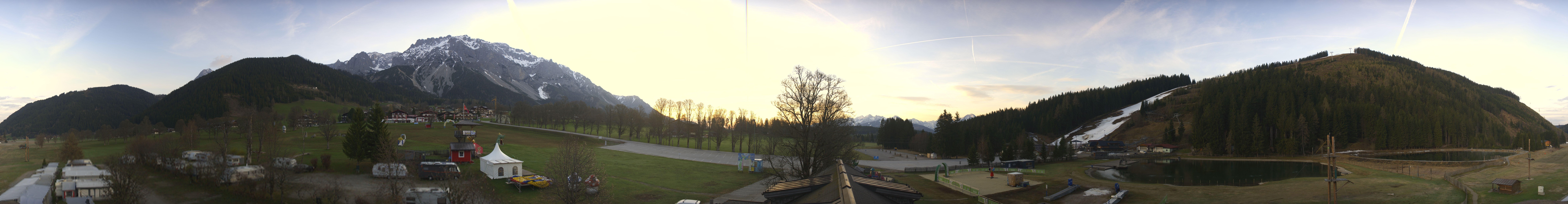 Archived image Webcam Camping Ramsau Beach (Schladming-Dachstein)