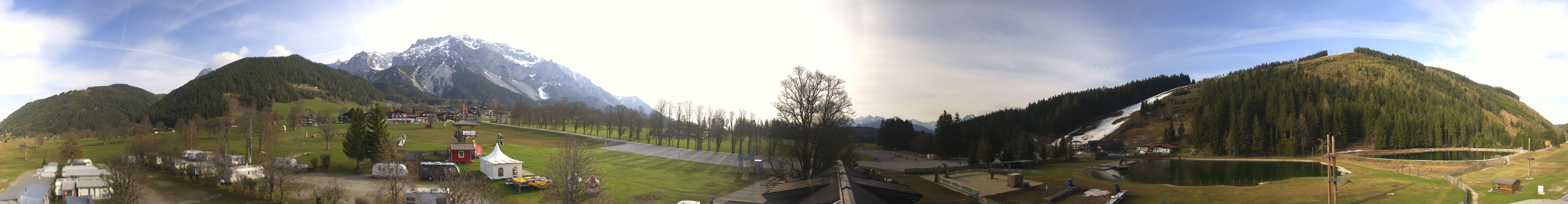 Archived image Webcam Camping Ramsau Beach (Schladming-Dachstein)