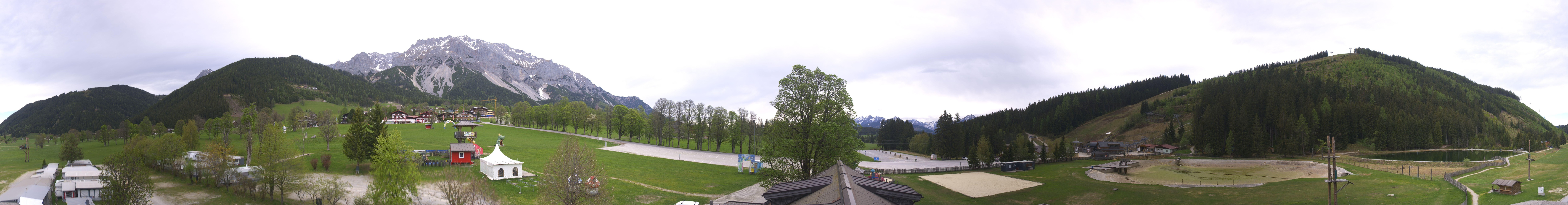 Archived image Webcam Camping Ramsau Beach (Schladming-Dachstein)