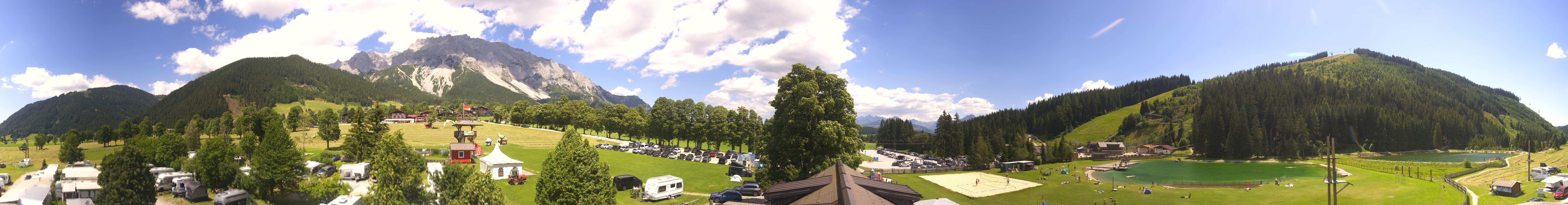 Archived image Webcam Camping Ramsau Beach (Schladming-Dachstein)