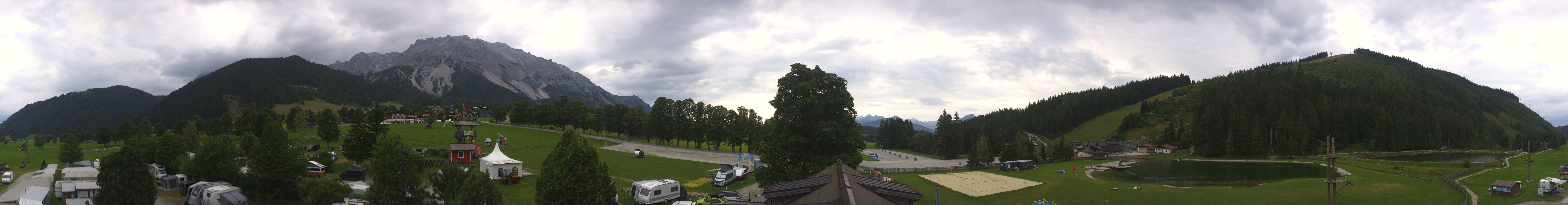 Archived image Webcam Camping Ramsau Beach (Schladming-Dachstein)