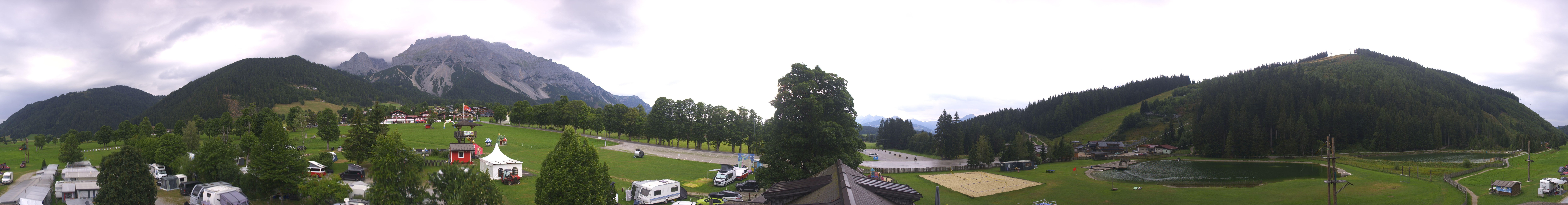 Archived image Webcam Camping Ramsau Beach (Schladming-Dachstein)