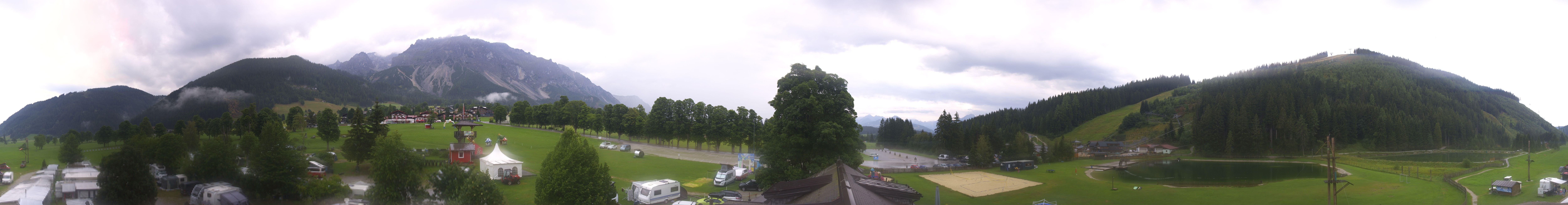 Archived image Webcam Camping Ramsau Beach (Schladming-Dachstein)