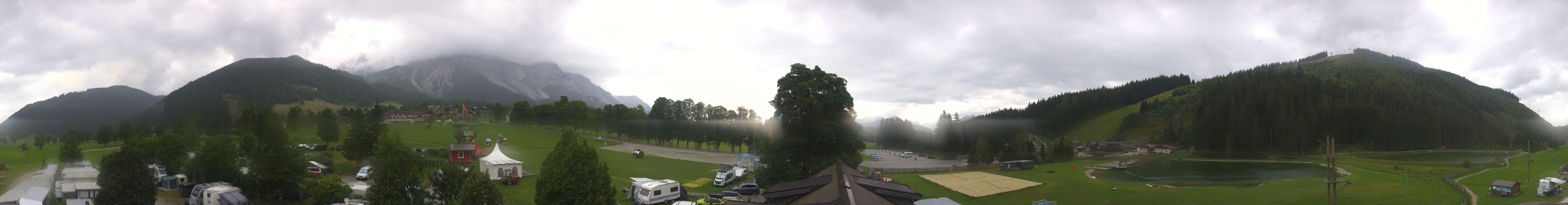 Archived image Webcam Camping Ramsau Beach (Schladming-Dachstein)