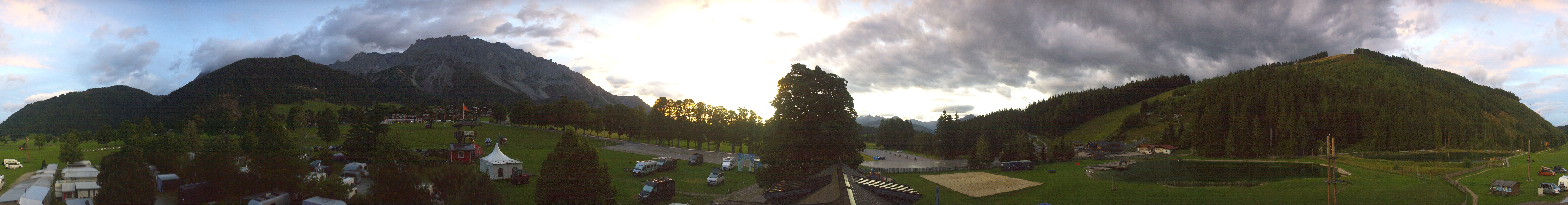 Archived image Webcam Camping Ramsau Beach (Schladming-Dachstein)