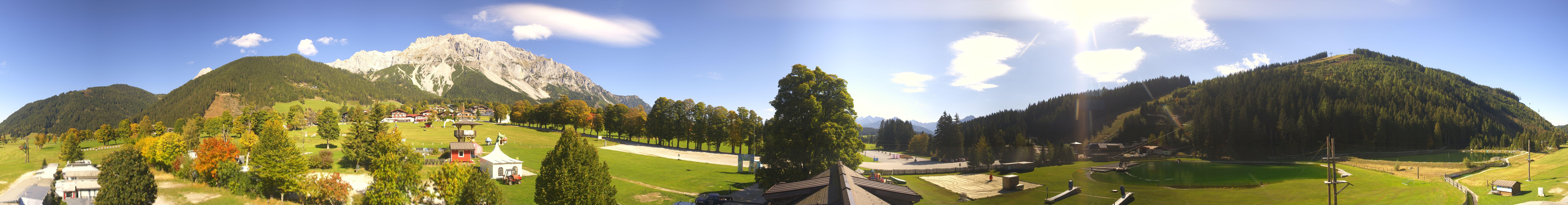 Archived image Webcam Camping Ramsau Beach (Schladming-Dachstein)