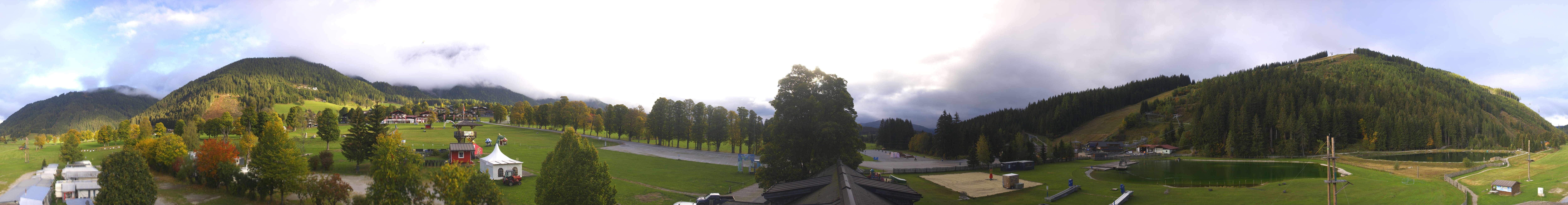 Archived image Webcam Camping Ramsau Beach (Schladming-Dachstein)