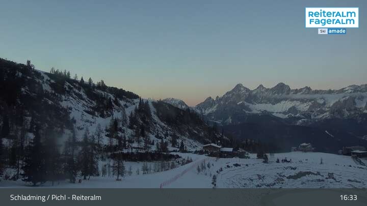 Archived image Webcam Reiteralm - View Reservoir