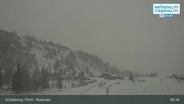 Archiv Foto Webcam Reiteralm - Blick auf den Speichersee