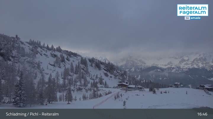 Archiv Foto Webcam Reiteralm - Blick auf den Speichersee