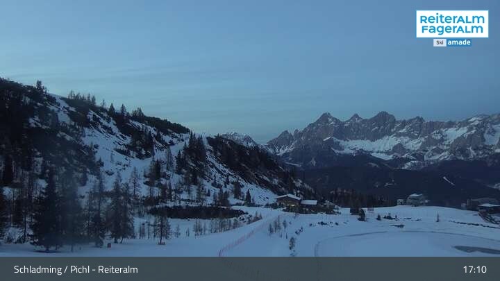 Archiv Foto Webcam Reiteralm - Blick auf den Speichersee
