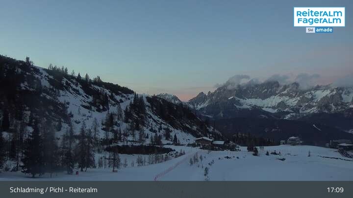 Archiv Foto Webcam Reiteralm - Blick auf den Speichersee