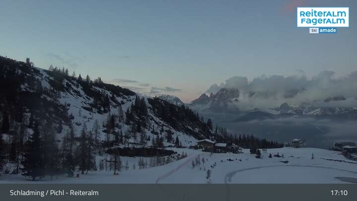 Archiv Foto Webcam Reiteralm - Blick auf den Speichersee