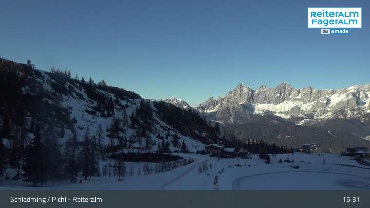 Archiv Foto Webcam Reiteralm - Blick auf den Speichersee