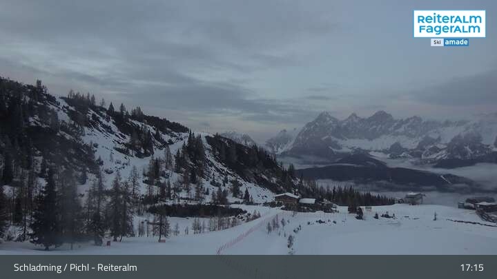 Archiv Foto Webcam Reiteralm - Blick auf den Speichersee