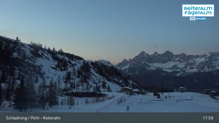 Archived image Webcam Reiteralm - View Reservoir