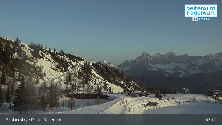 Archiv Foto Webcam Reiteralm - Blick auf den Speichersee