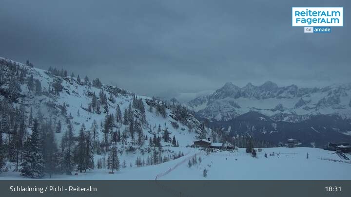 Archiv Foto Webcam Reiteralm - Blick auf den Speichersee