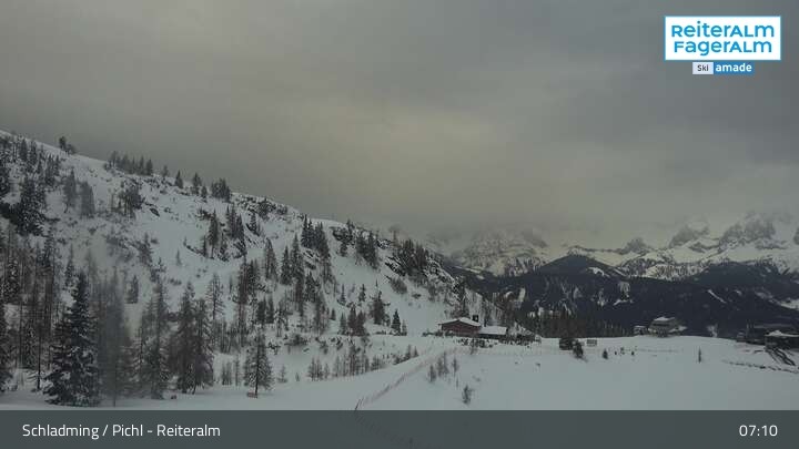 Archiv Foto Webcam Reiteralm - Blick auf den Speichersee