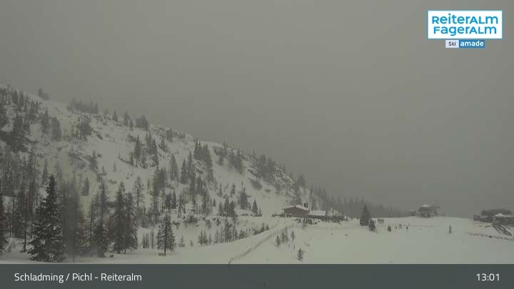 Archived image Webcam Reiteralm - View Reservoir