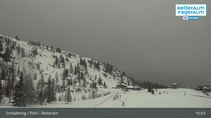 Archiv Foto Webcam Reiteralm - Blick auf den Speichersee