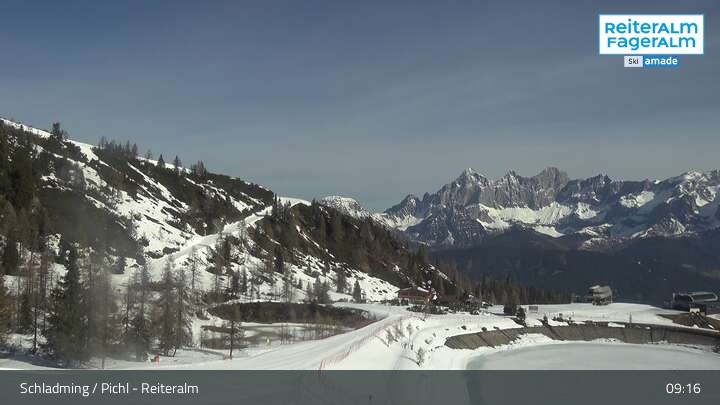 Archiv Foto Webcam Reiteralm - Blick auf den Speichersee