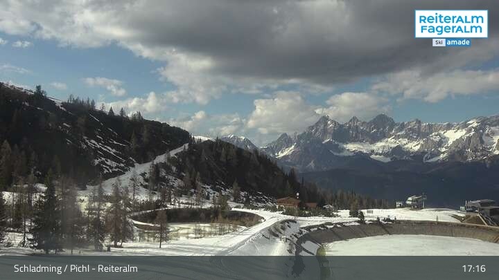 Archived image Webcam Reiteralm - View Reservoir
