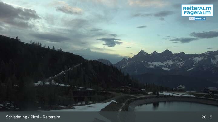 Archived image Webcam Reiteralm - View Reservoir