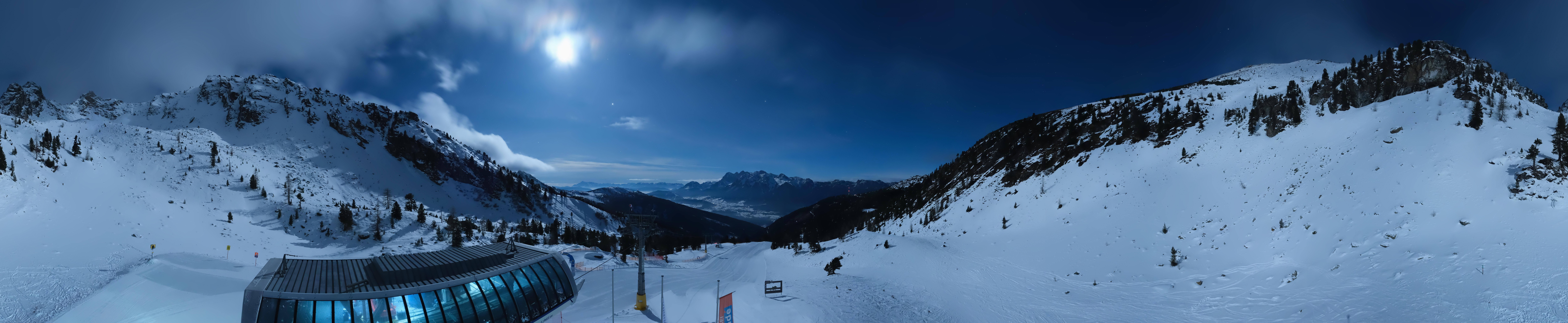 Archived image Webcam Hauser Kaibling, Styria - View towards Schladminger Tauern