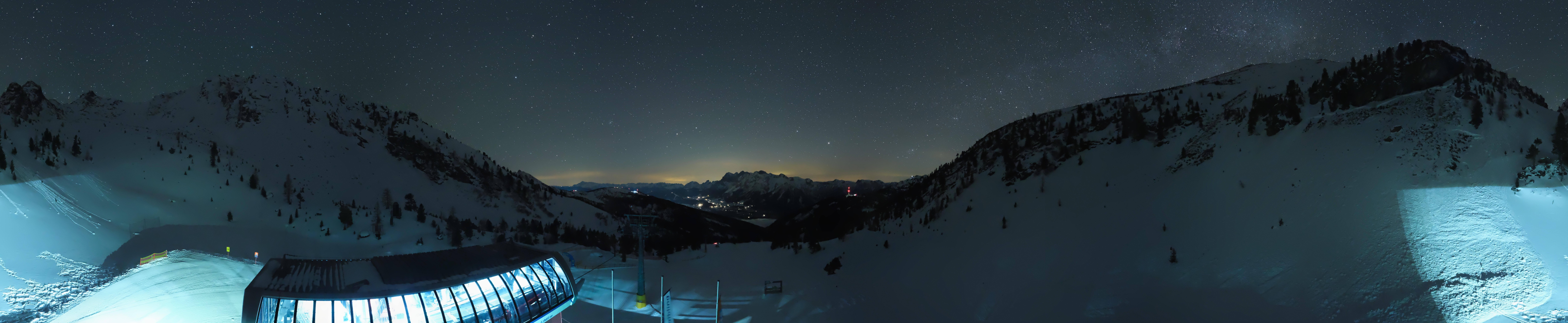 Archived image Webcam Hauser Kaibling, Styria - View towards Schladminger Tauern