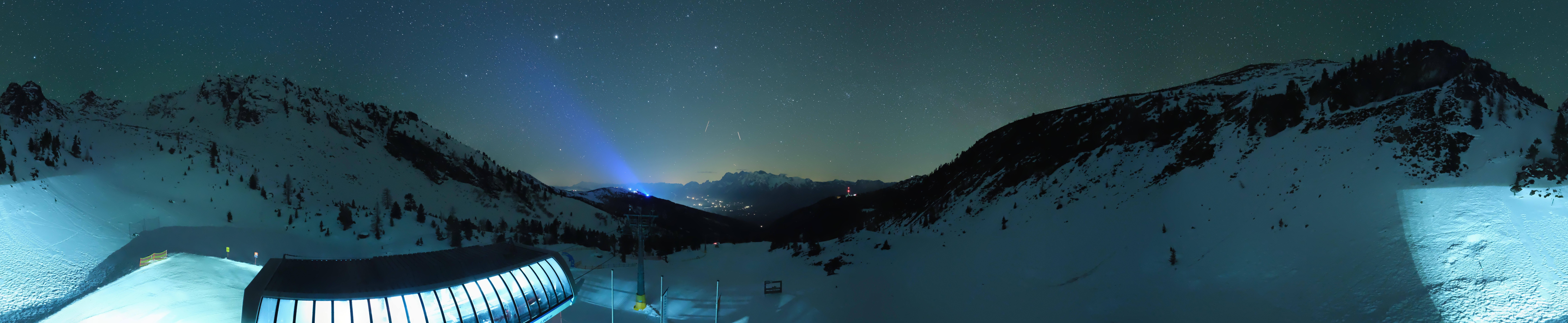 Archived image Webcam Hauser Kaibling, Styria - View towards Schladminger Tauern