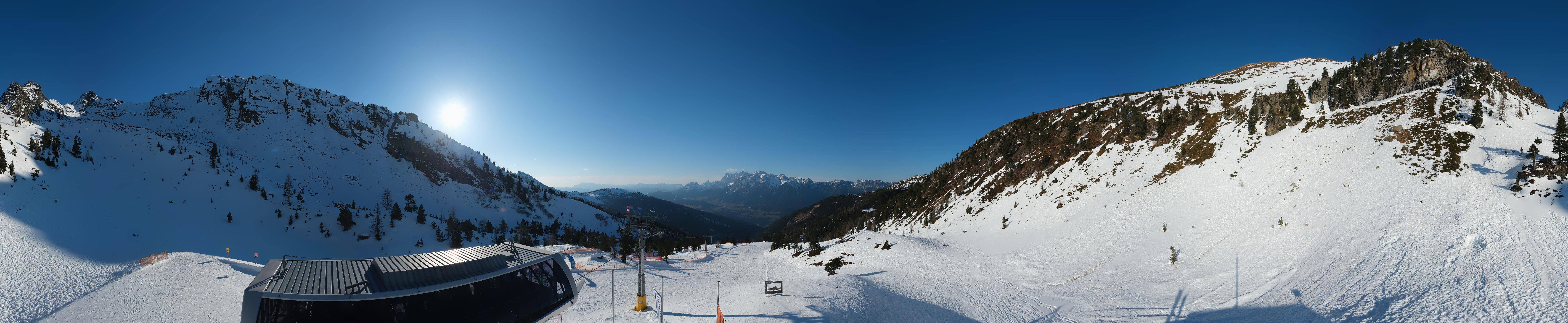 Archived image Webcam Hauser Kaibling, Styria - View towards Schladminger Tauern