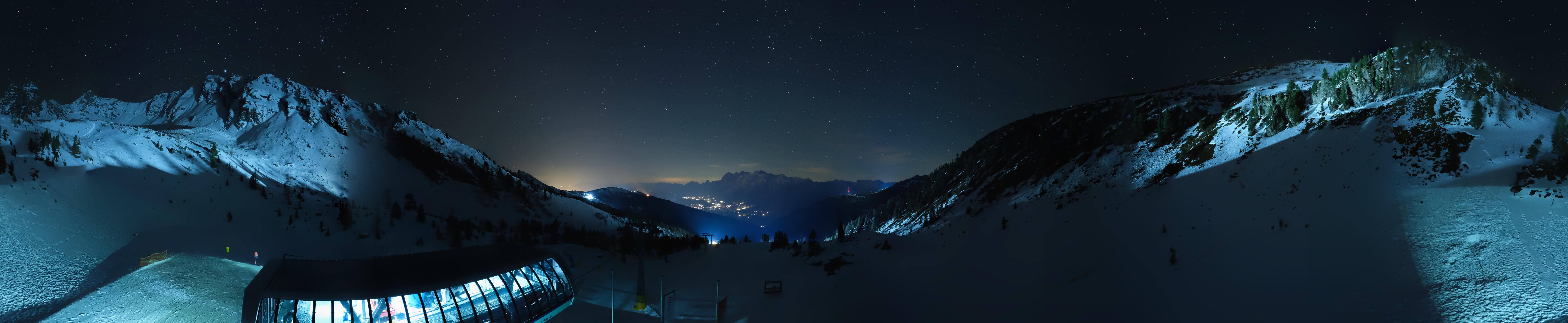 Archived image Webcam Hauser Kaibling, Styria - View towards Schladminger Tauern