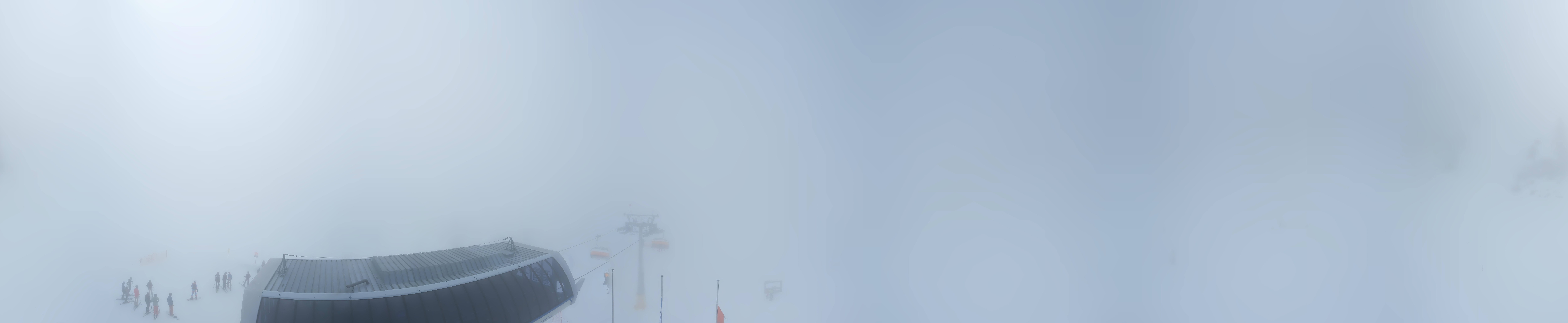 Archived image Webcam Hauser Kaibling, Styria - View towards Schladminger Tauern