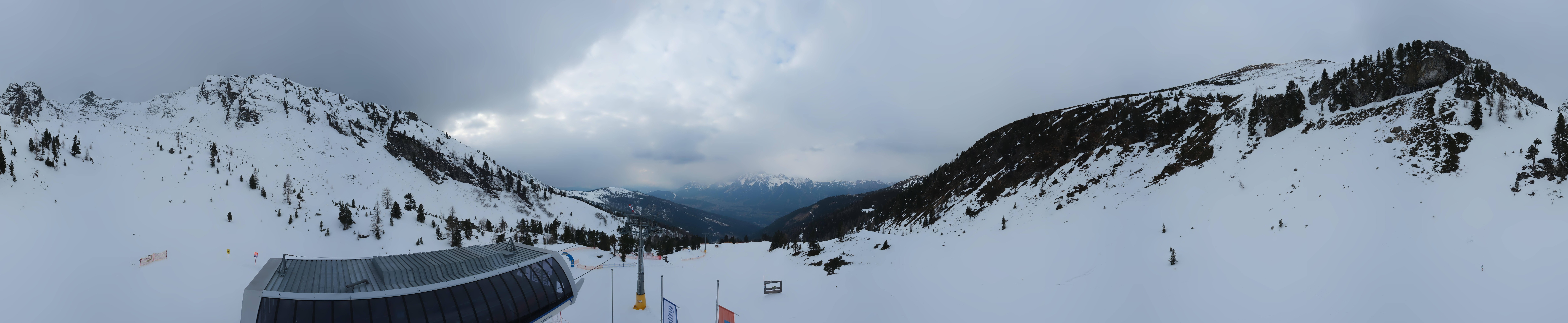 Archived image Webcam Hauser Kaibling, Styria - View towards Schladminger Tauern