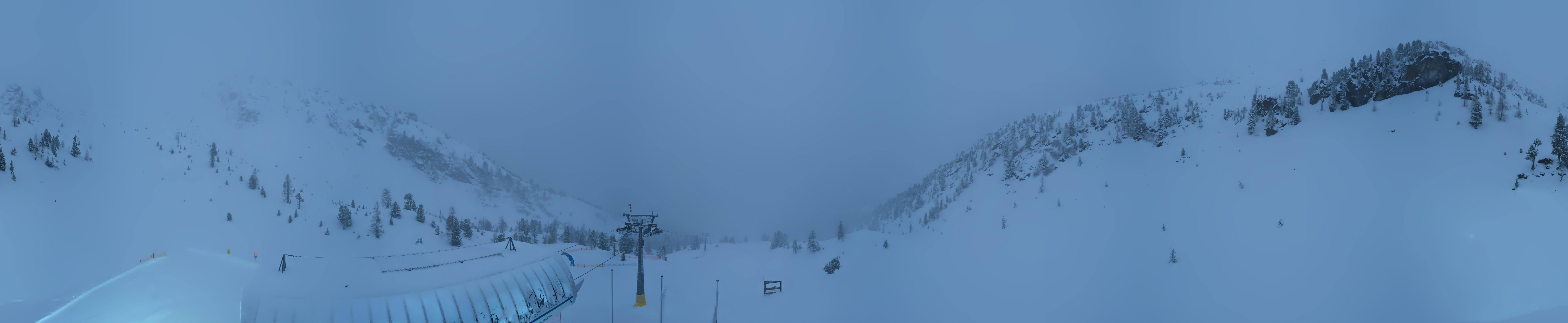Archived image Webcam Hauser Kaibling, Styria - View towards Schladminger Tauern