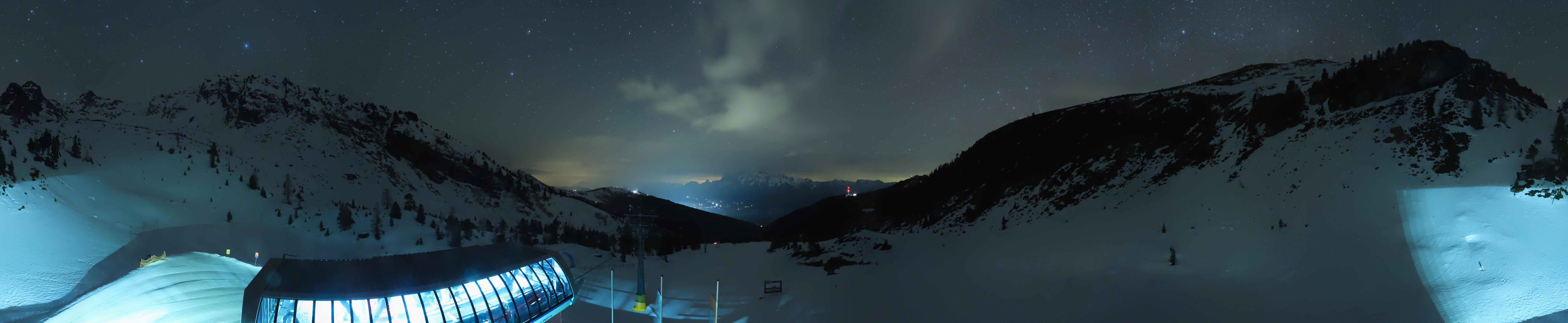 Archived image Webcam Hauser Kaibling, Styria - View towards Schladminger Tauern