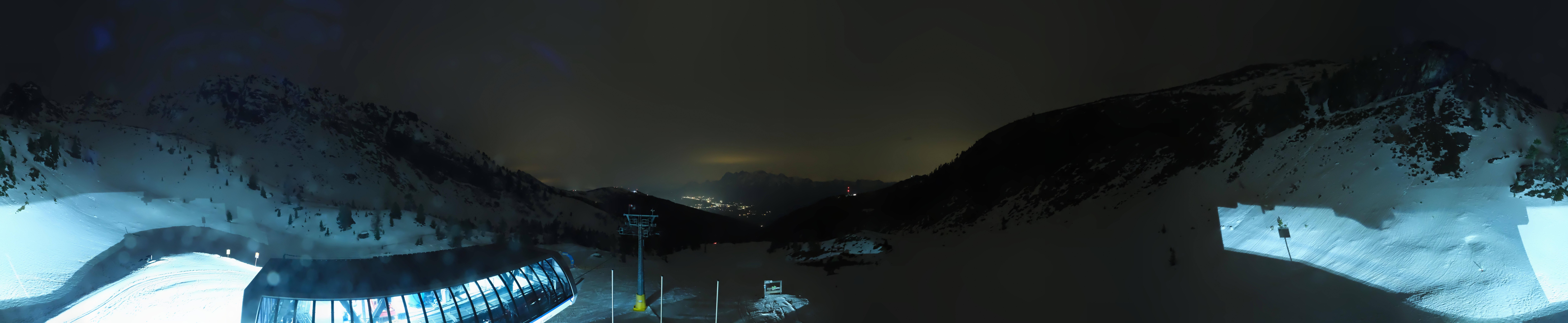 Archived image Webcam Hauser Kaibling, Styria - View towards Schladminger Tauern
