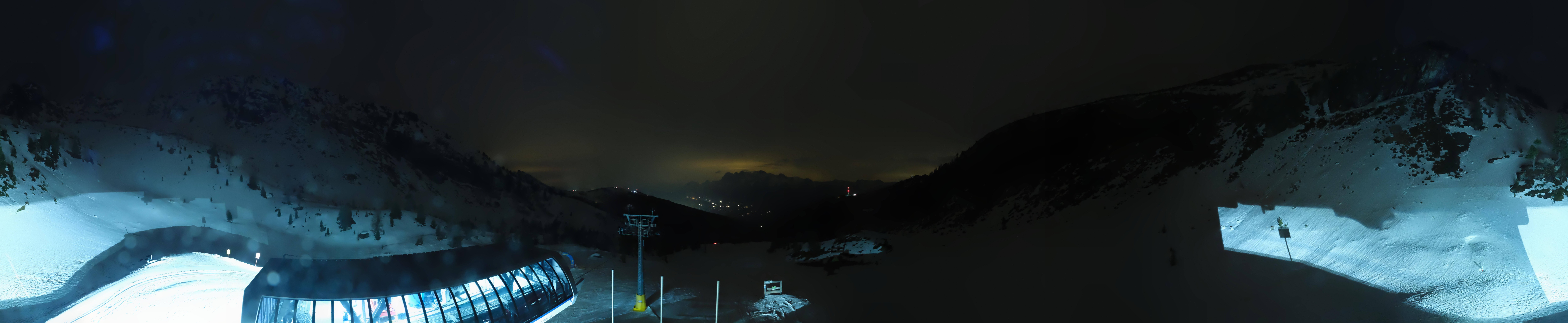 Archived image Webcam Hauser Kaibling, Styria - View towards Schladminger Tauern