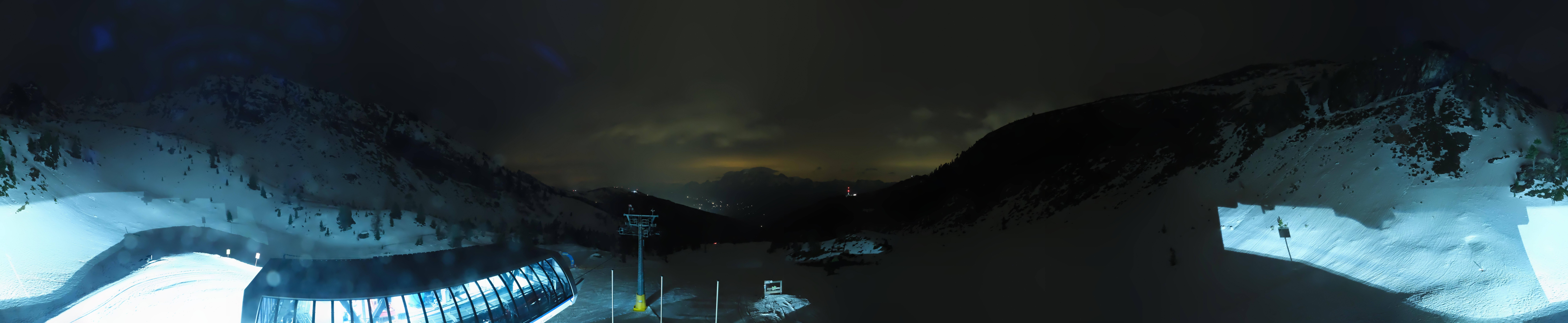 Archived image Webcam Hauser Kaibling, Styria - View towards Schladminger Tauern