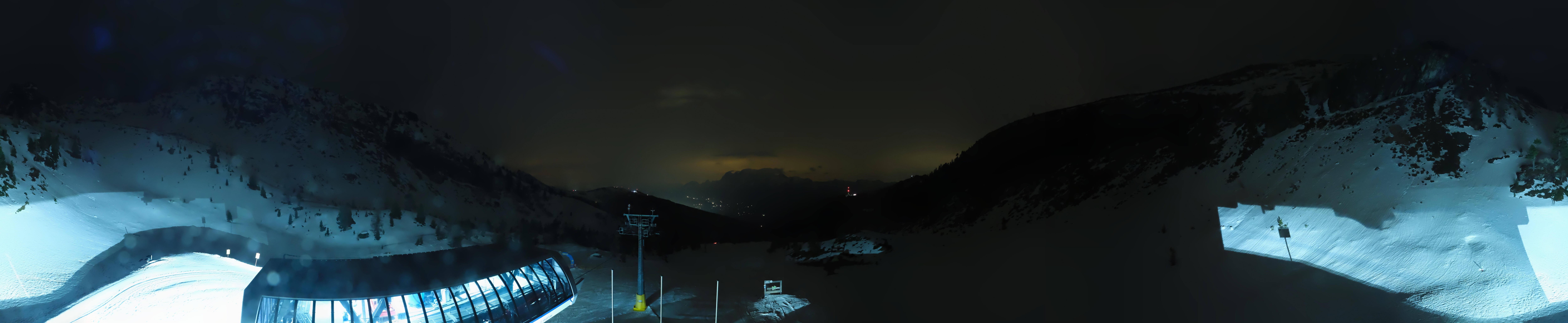 Archived image Webcam Hauser Kaibling, Styria - View towards Schladminger Tauern