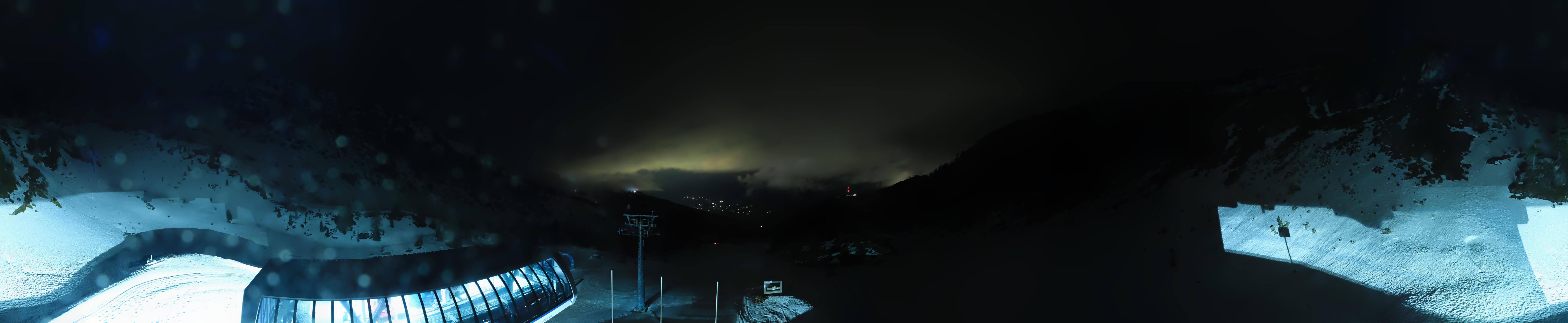 Archived image Webcam Hauser Kaibling, Styria - View towards Schladminger Tauern